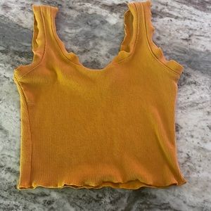 Yellowish-orange top